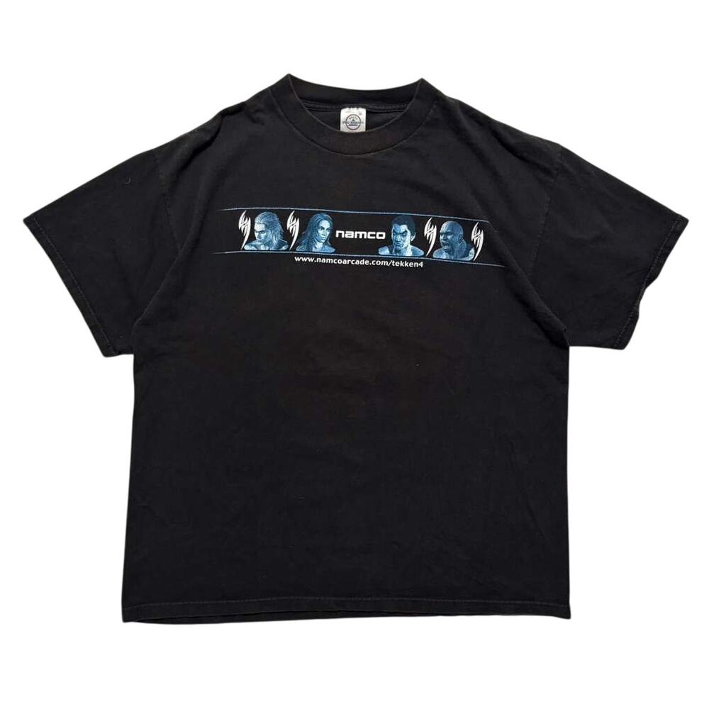 2000's Tekken 4 Super Rare Arcade Promo T-Shirt Men’s XL Black